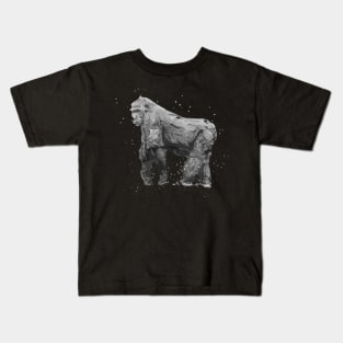 Gorilla - Silverback King of the Jungle Kids T-Shirt